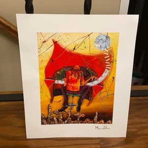 MARCUS GLENN “Keys to the Soul” print